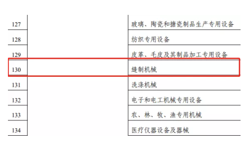 喜訊！縫制機械行業(yè)再次列入企業(yè)標準“領跑者”重點領域
